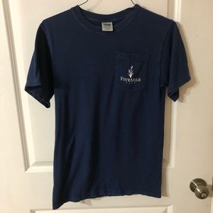 Five Mile Club Nautical flag Comfort Colors Sz. S